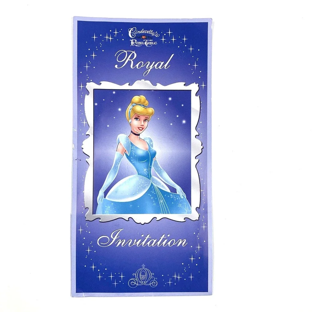 WDW Magic Kingdom Cinderellas Royal Table Royal Invitation‎